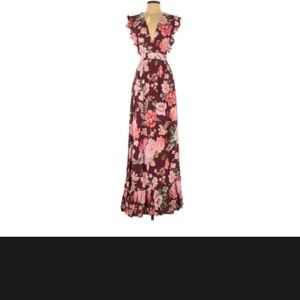 Majorelle floral dress